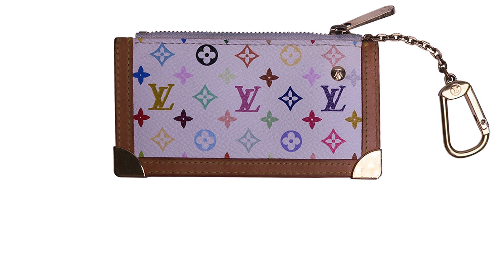 Louis Vuitton Multicolour Key Pouch, Small Leather Goods