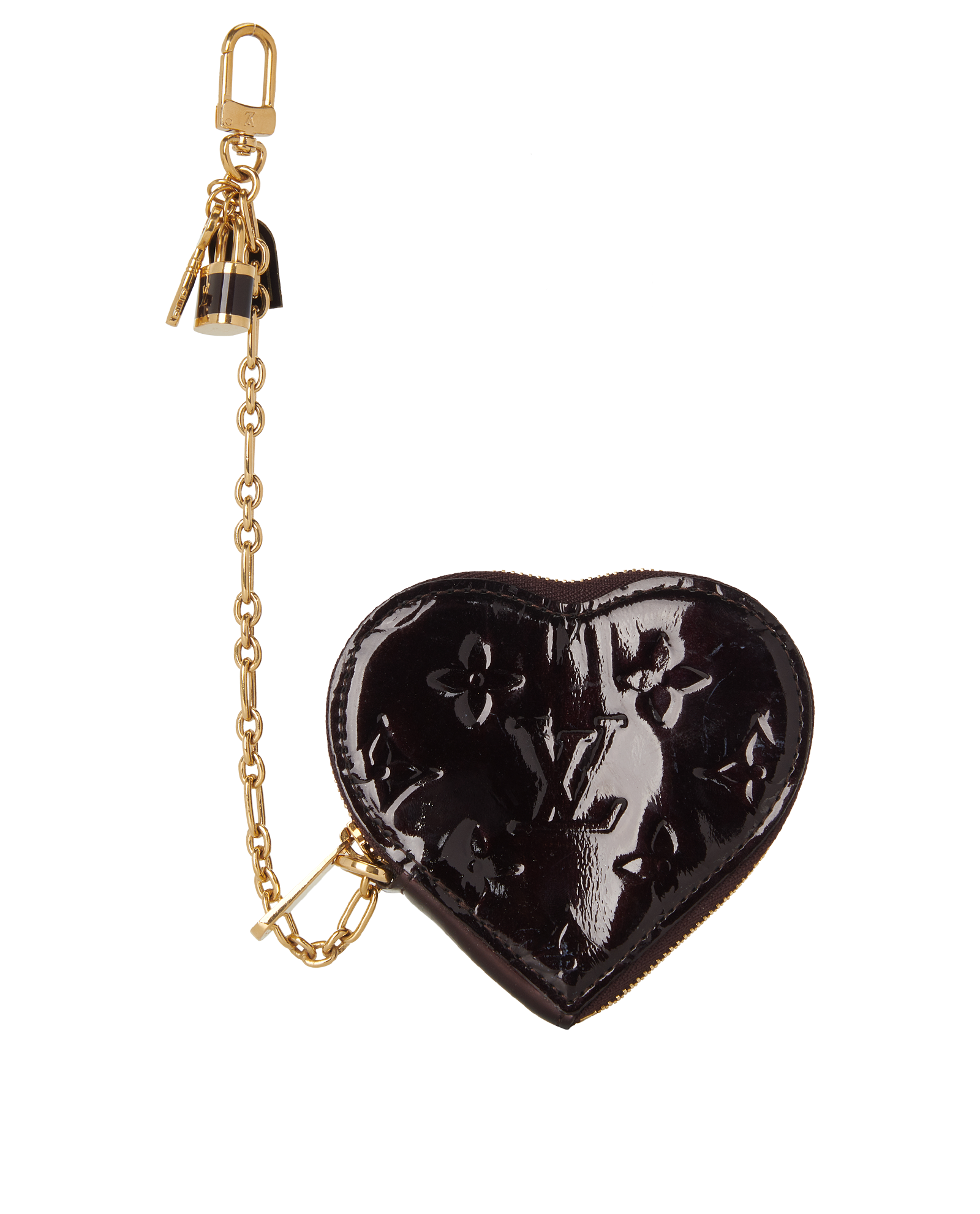 Louis Vuitton Heart Coin Purse Vernis, Small Leather Goods