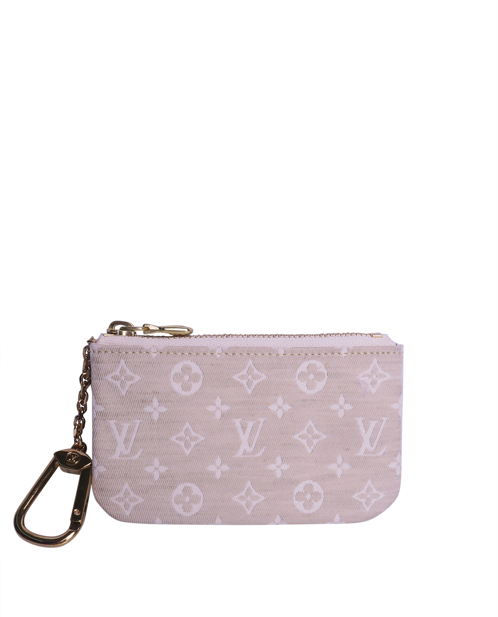 Louis Vuitton Monogram Mini Lin Key Pouch