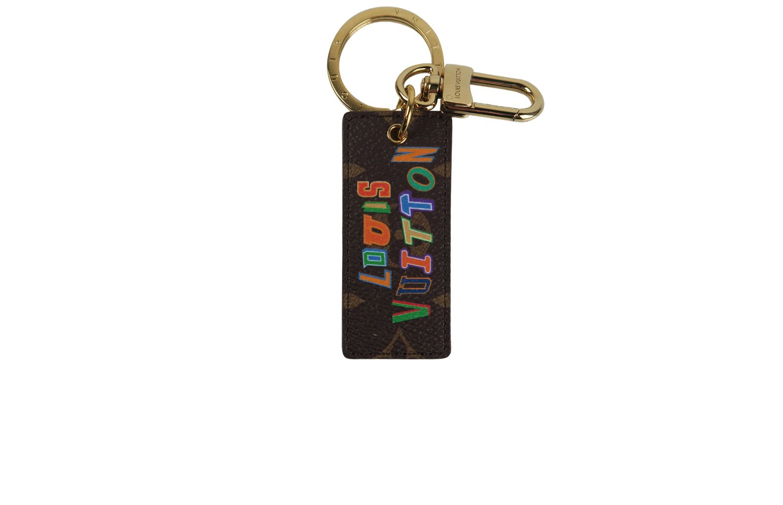 Louis Vuitton x NBA Brown Monogram Canvas Leather Letters Key