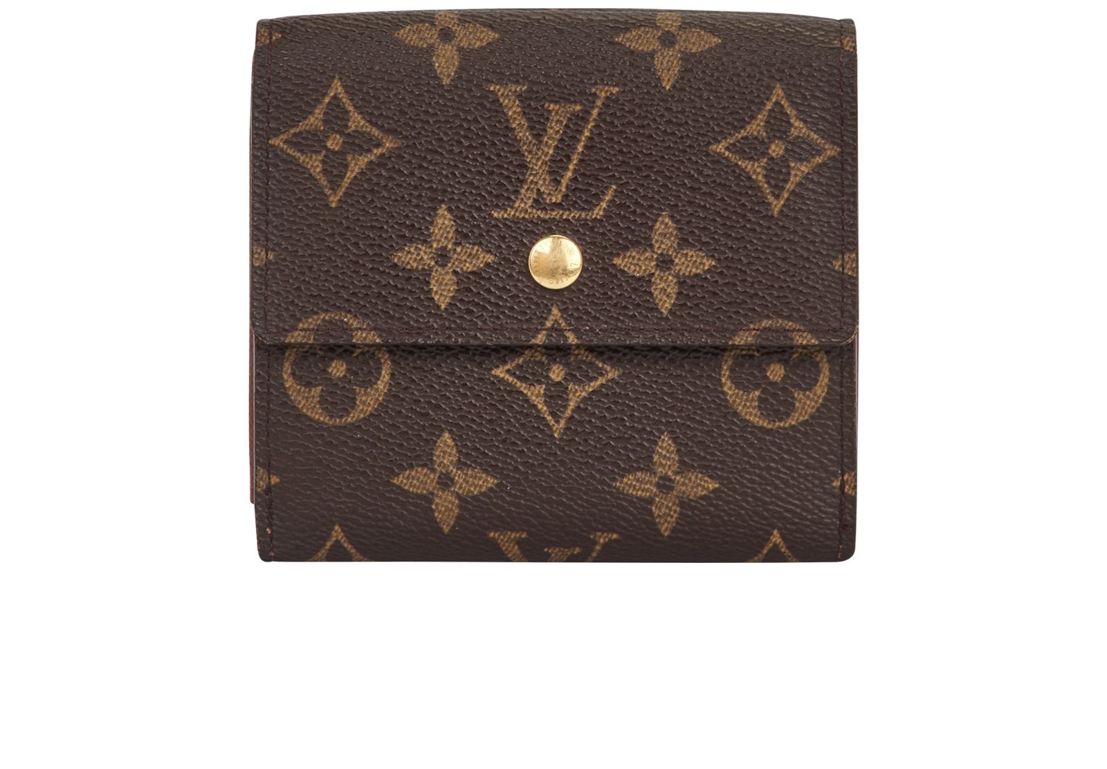 LOUIS VUITTON Monogram Canvas Elise Trifold Wallet