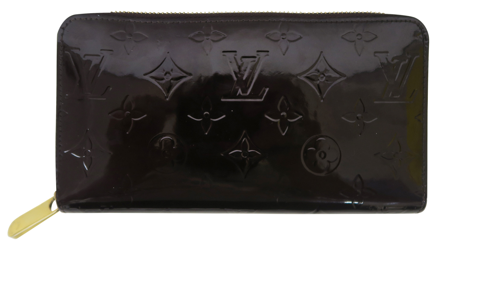 Louis Vuitton Vernis Zippy Wallet Amarante