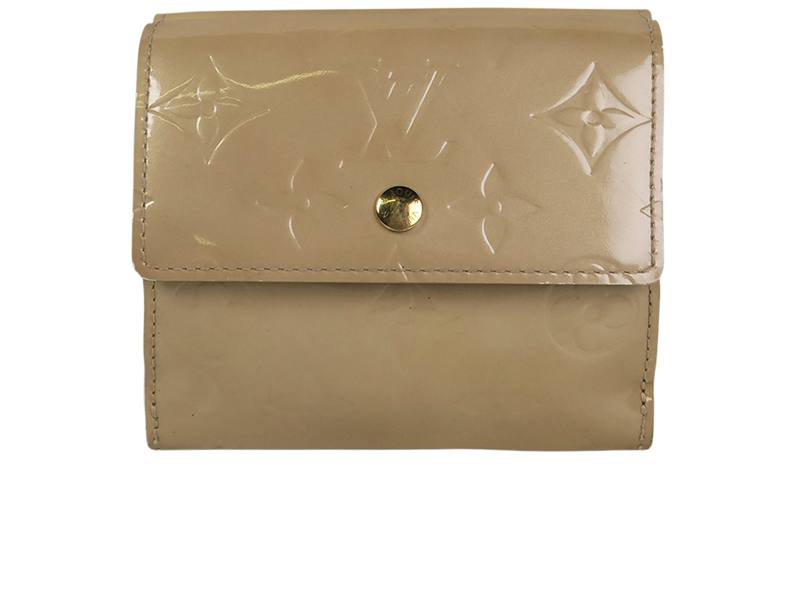 Compact Wallet Elise Wallet Louis Vuitton LOUIS VUITTON Yellow Epi