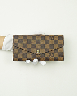 Sarah Wallet Damier Ebene - Women - Small Leather Goods