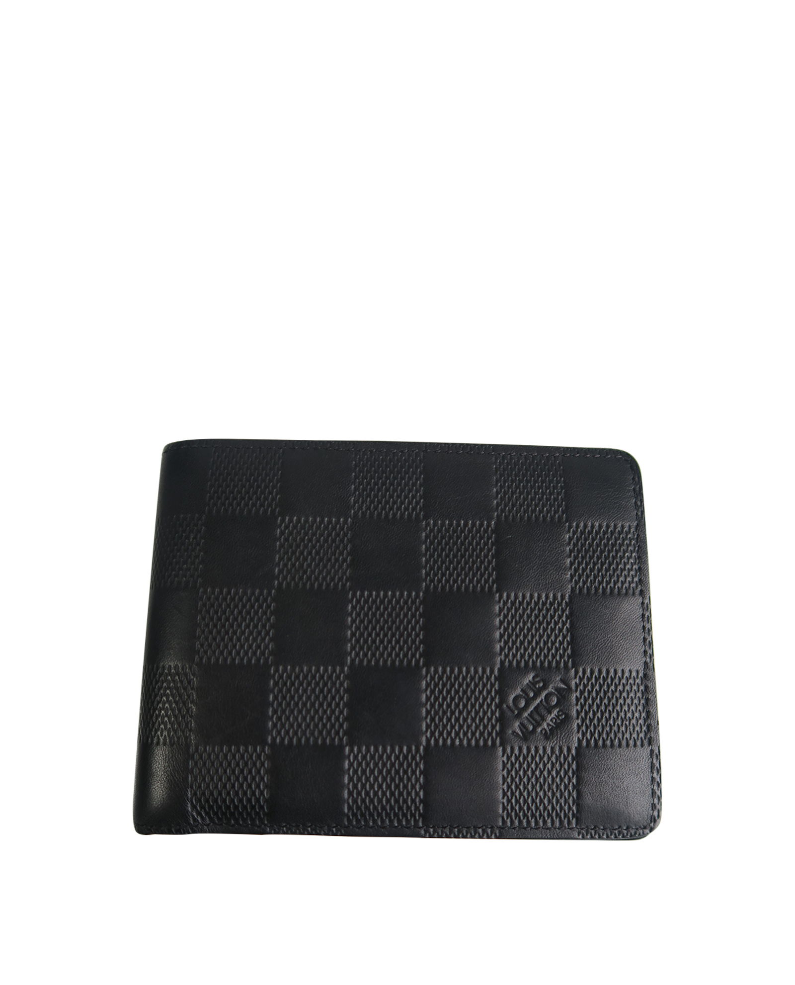 Louis Vuitton - Multiple Wallet - Leather - Black - Men - Luxury