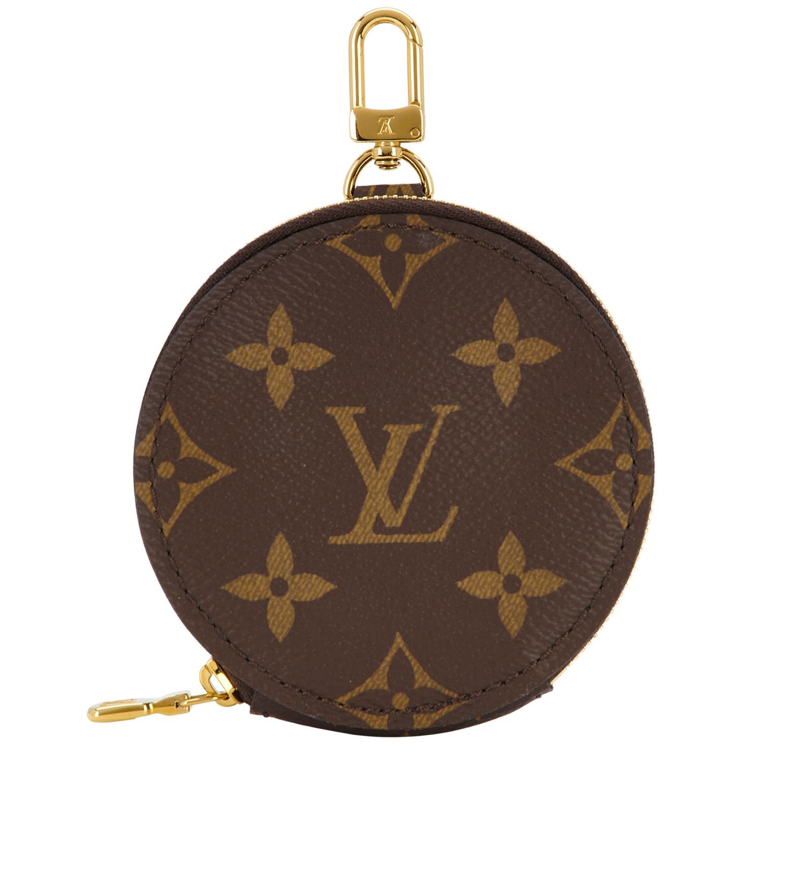 Louis Vuitton LV Crafty round coin purse Red Leather ref.209926