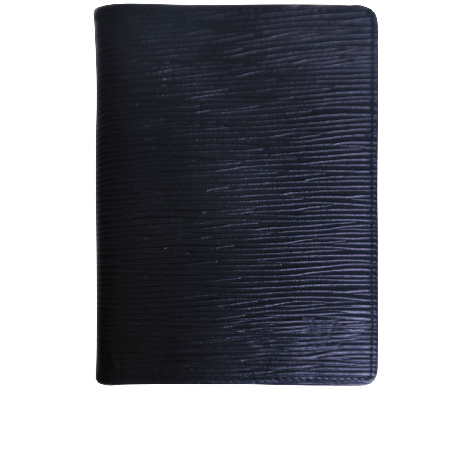 Louis Vuitton, Bags, Louis Vuitton Agenda Black Epi Leather Passport  Holder