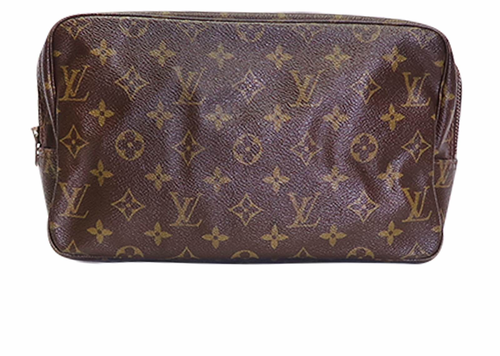 Louis Vuitton Vintage Brown Monogram Trousse Toilette 28 Toiletry