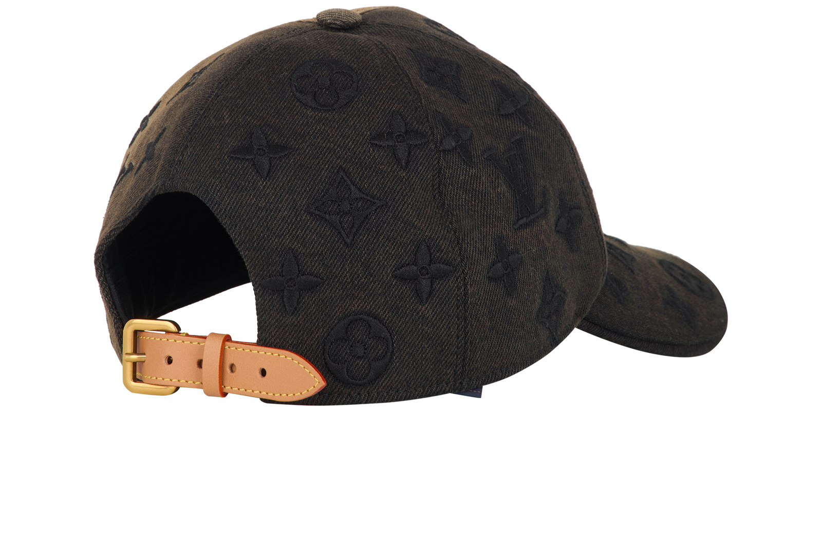Black Monogram Jacquard Baseball Cap Adjustable Strap Streetwear Hat Monogram Essential Cap S00 - Men - Accessories | LOUIS VUITTON ® main image 2