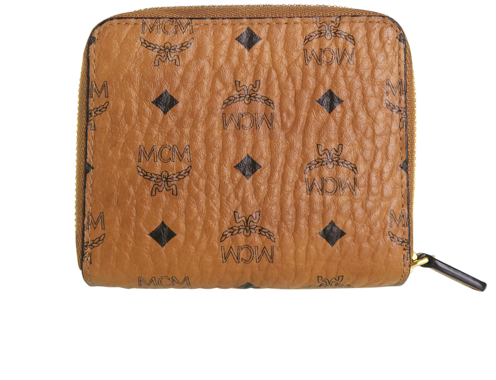 MCM Mini Zip Wallet, Small Leather Goods Designer Exchange Buy