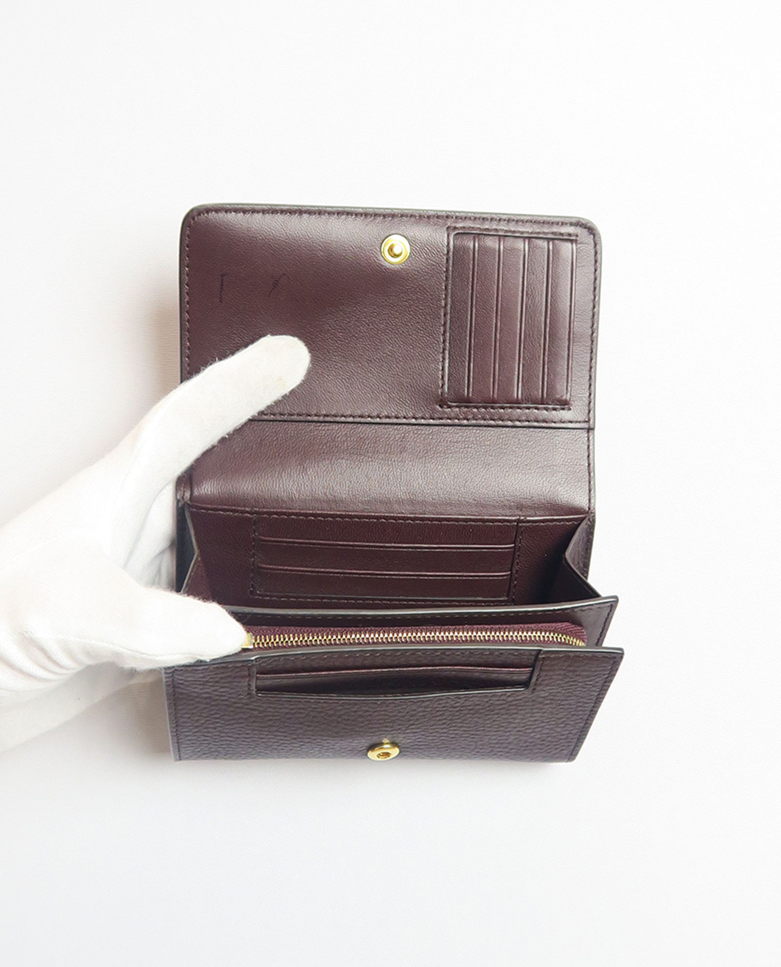 Mulberry Continental French Purse, Small Leather Goods Designer