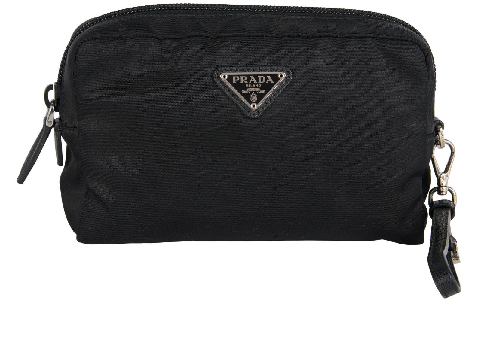 Martino Prada Prada Cosmetic Pouch With Strap Recycled Nylon Pouch