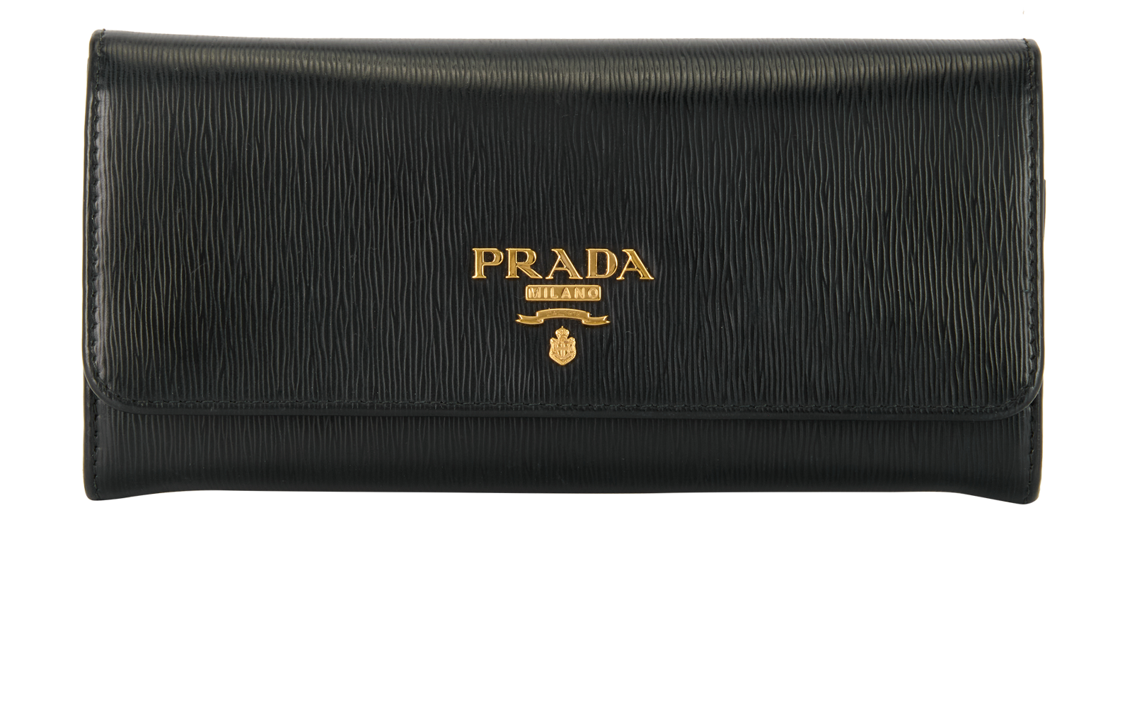 Leather Wallets Prada Flap Wallet Prada Long Flap Wallet, Small