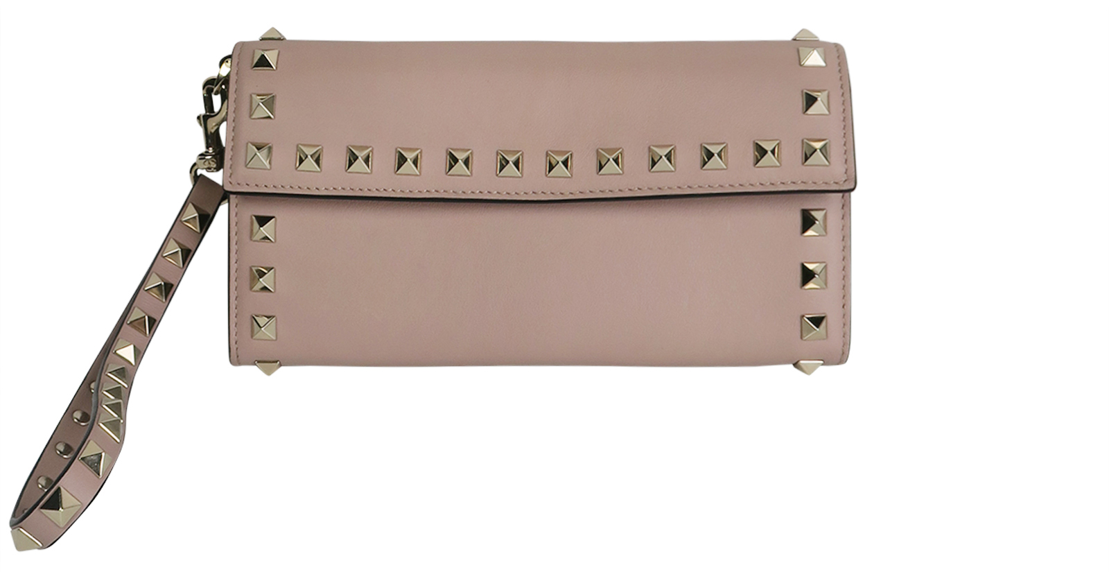 Urter Mål gift Valentino Rockstud Wristlet Wallet, Small Leather Goods - Designer Exchange  | Buy Sell Exchange