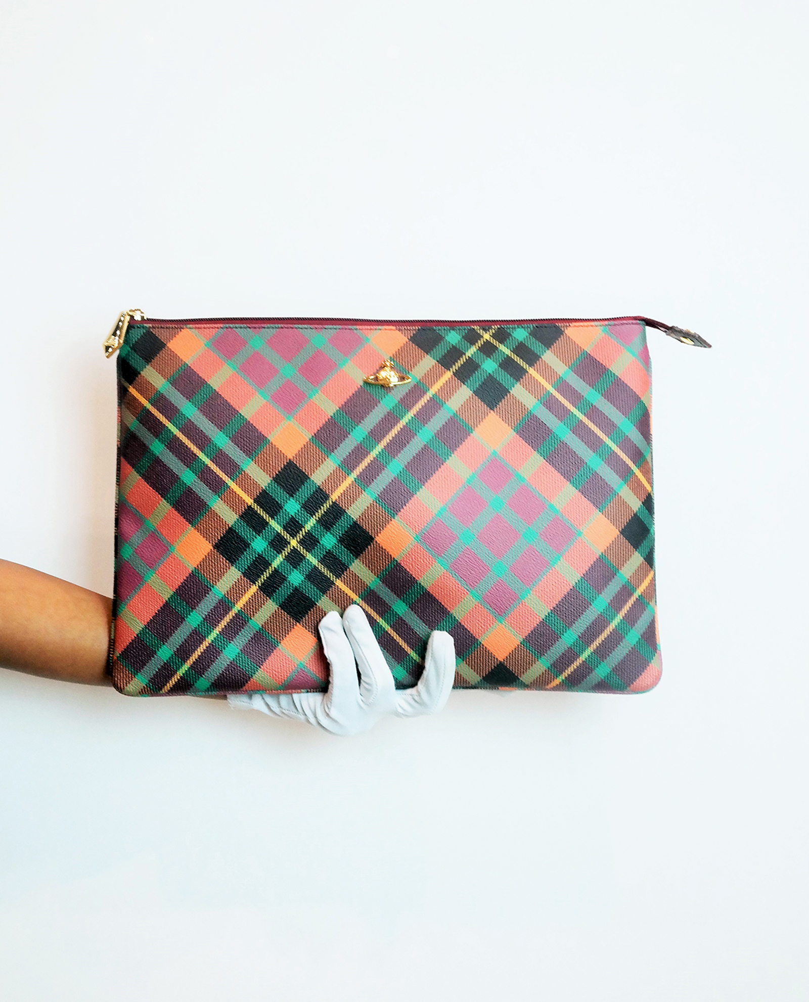 Pre-loved Vivienne Westwood Derby Pouch - £75