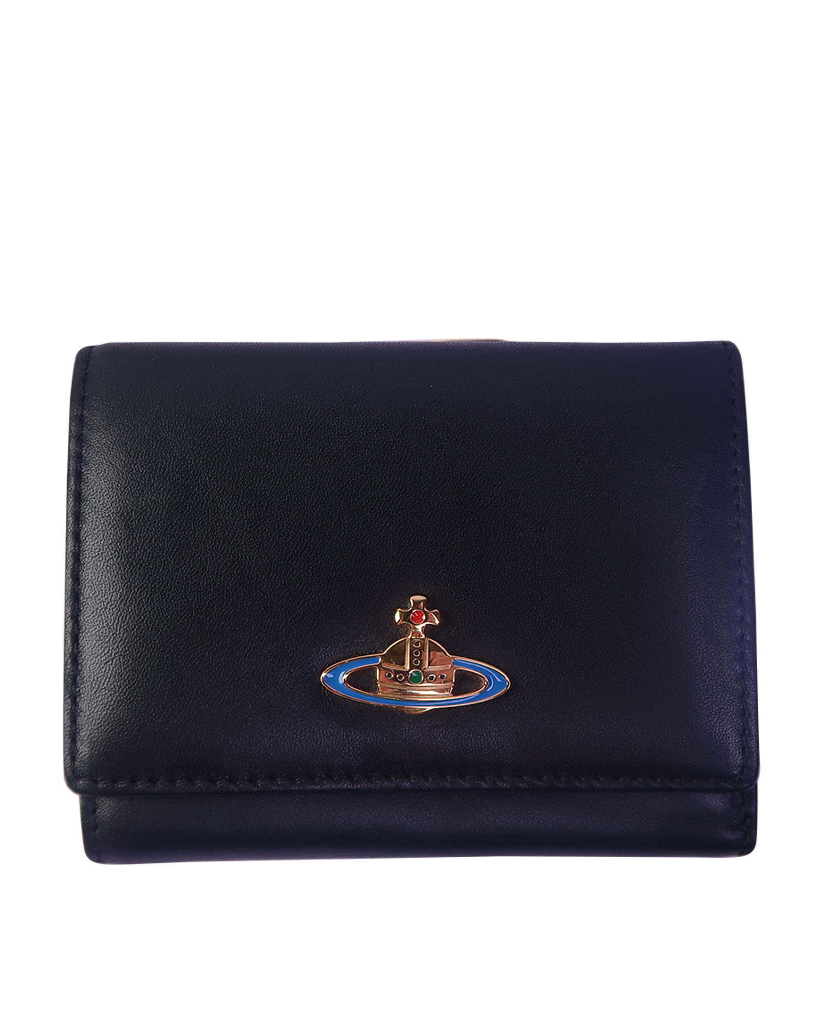 Pre-loved Vivienne Westwood Kiss Lock Orb Purse - £50