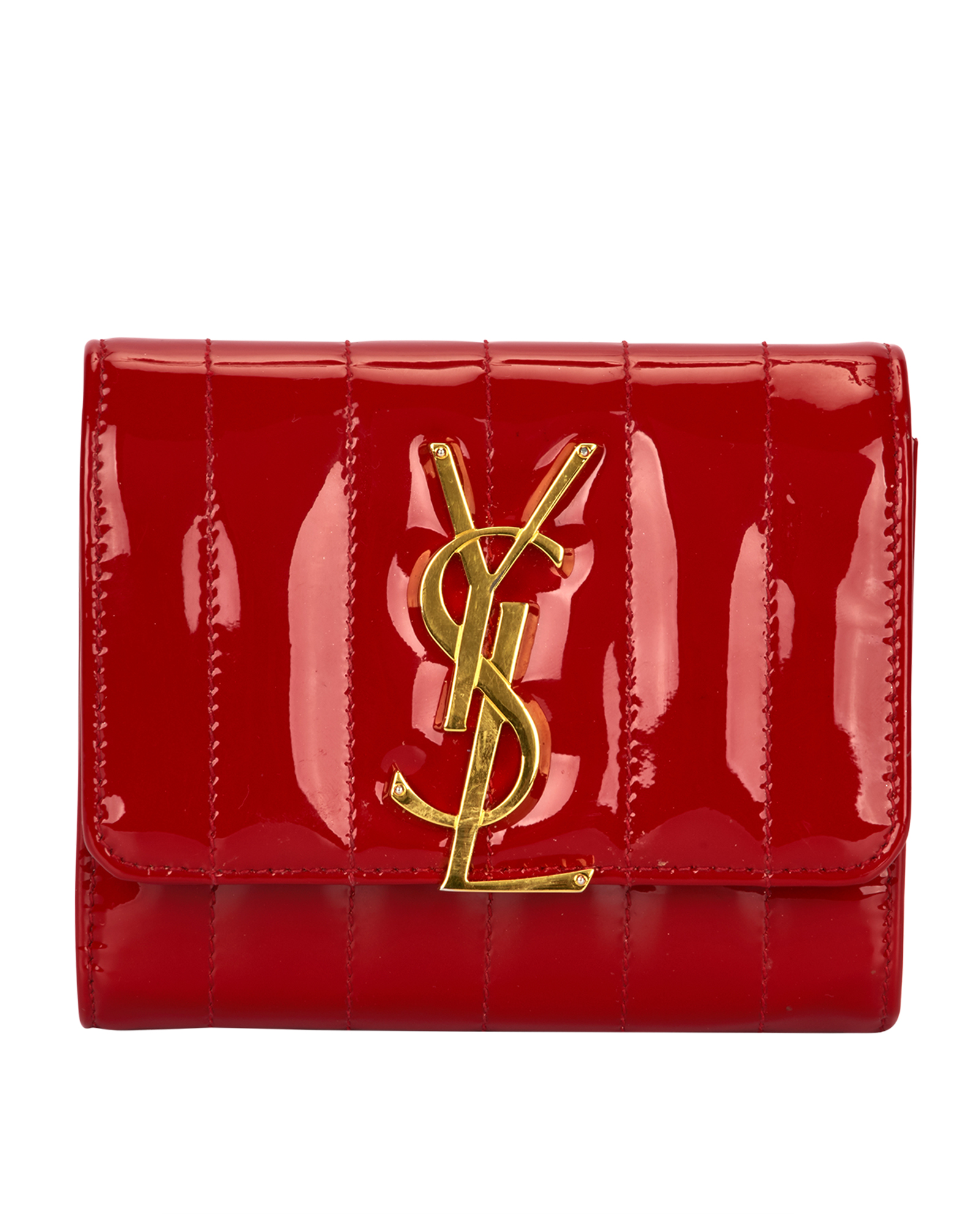 Saint Laurent Monogram Vicky Wallet, Small Leather Goods