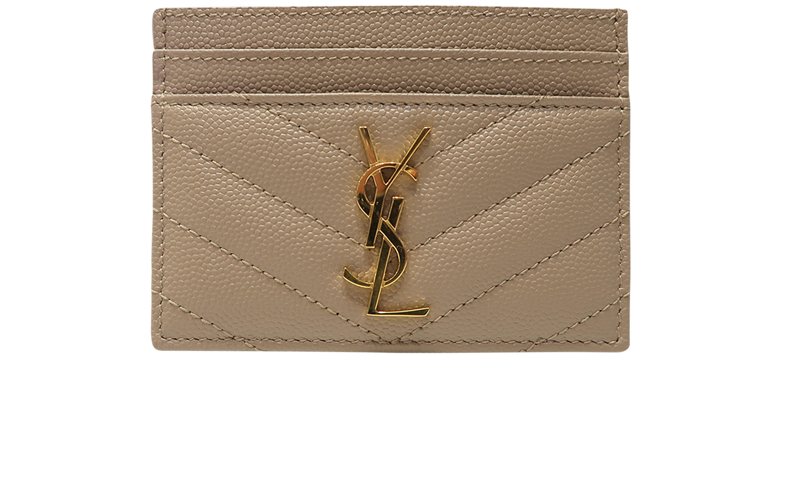 YSL Monogram Card Holder, Small Leather Goods Designer Exchange