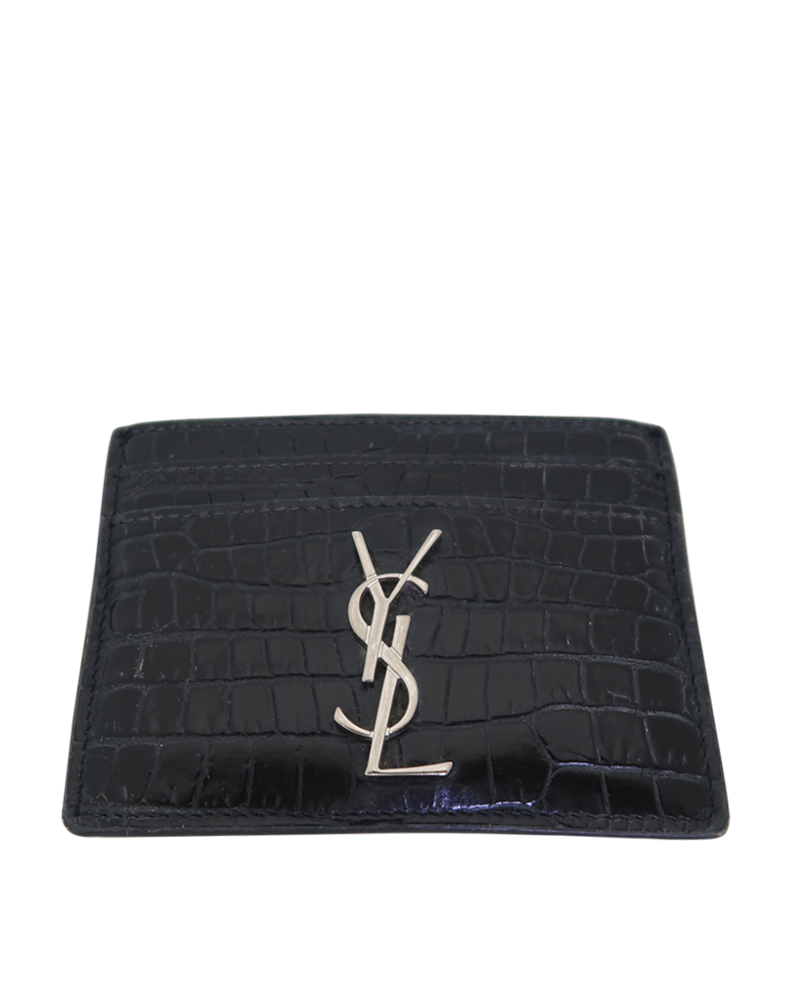 Ysl Designer Card Holder Ladies Saint Laurent Card Holder: Polka