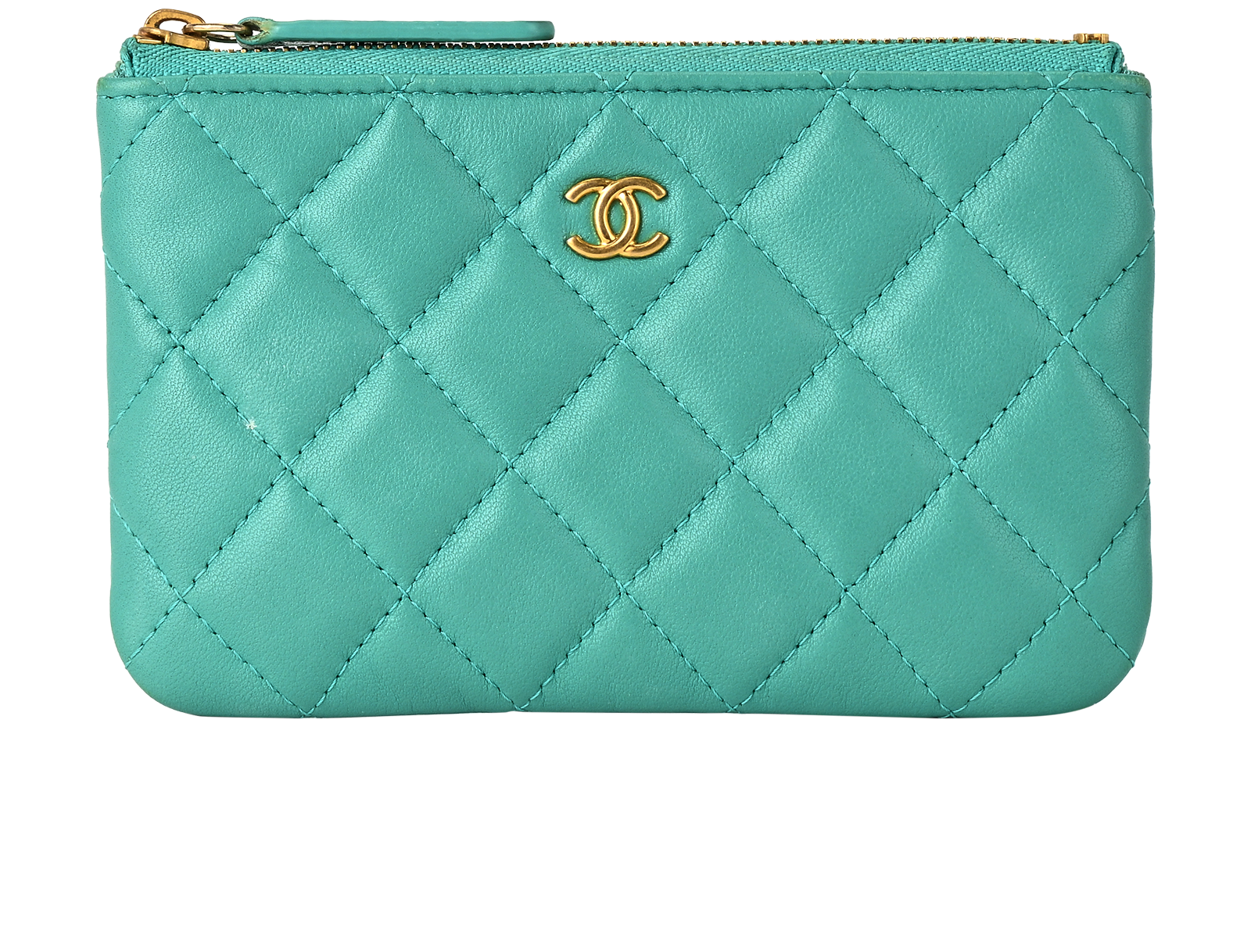 Pre-loved Chanel Classic Zipped Case Pouch - £350