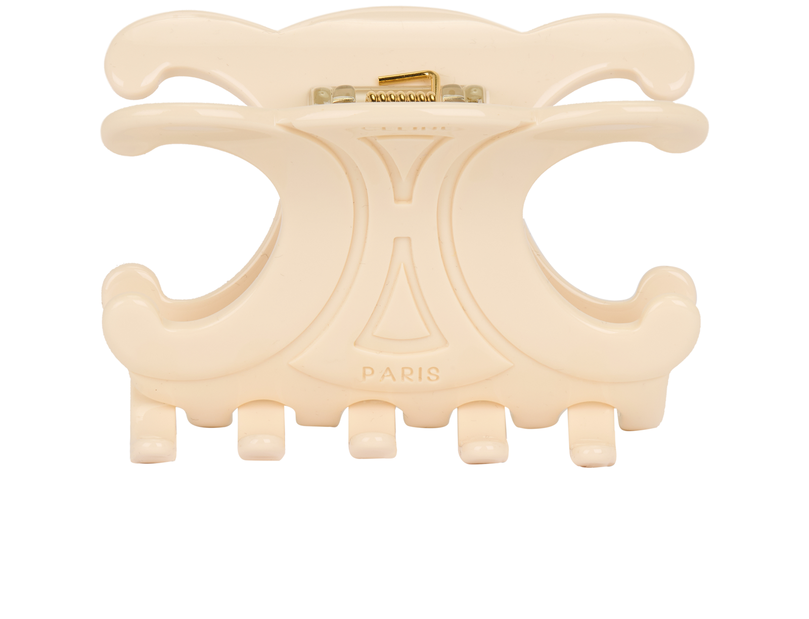 Pre-loved Celine Triomphe Large Hair Claw - £220