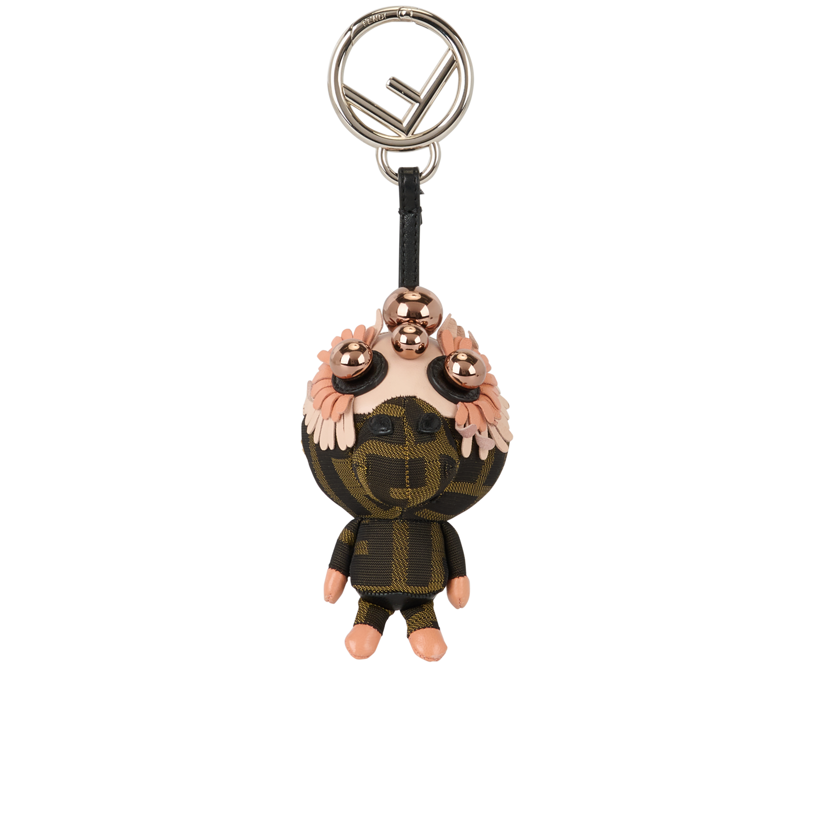 Monkey Bag Fendi Space Monkey Bag Charm Fendi Brown In Fur 24972701