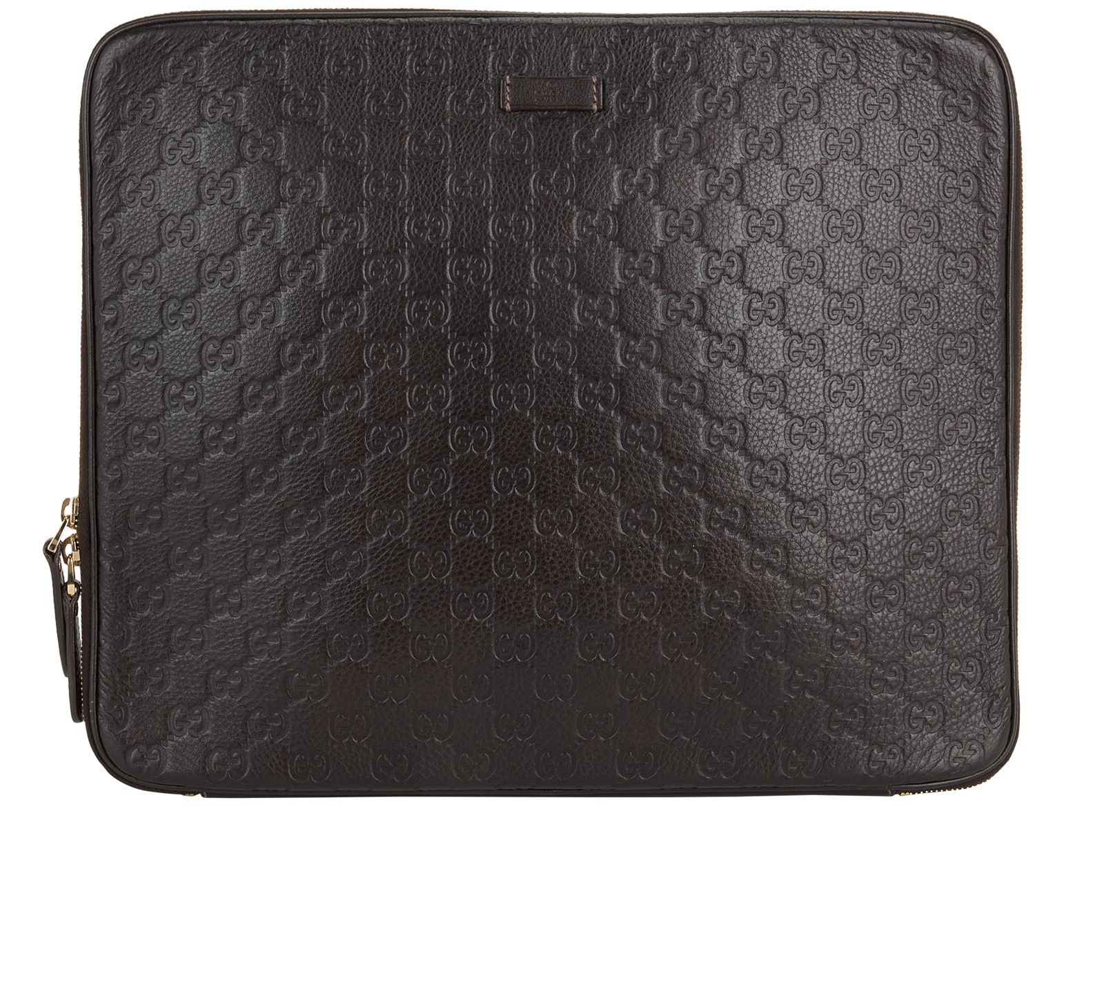 Pre-loved Gucci Guccissima Laptop Case - £250