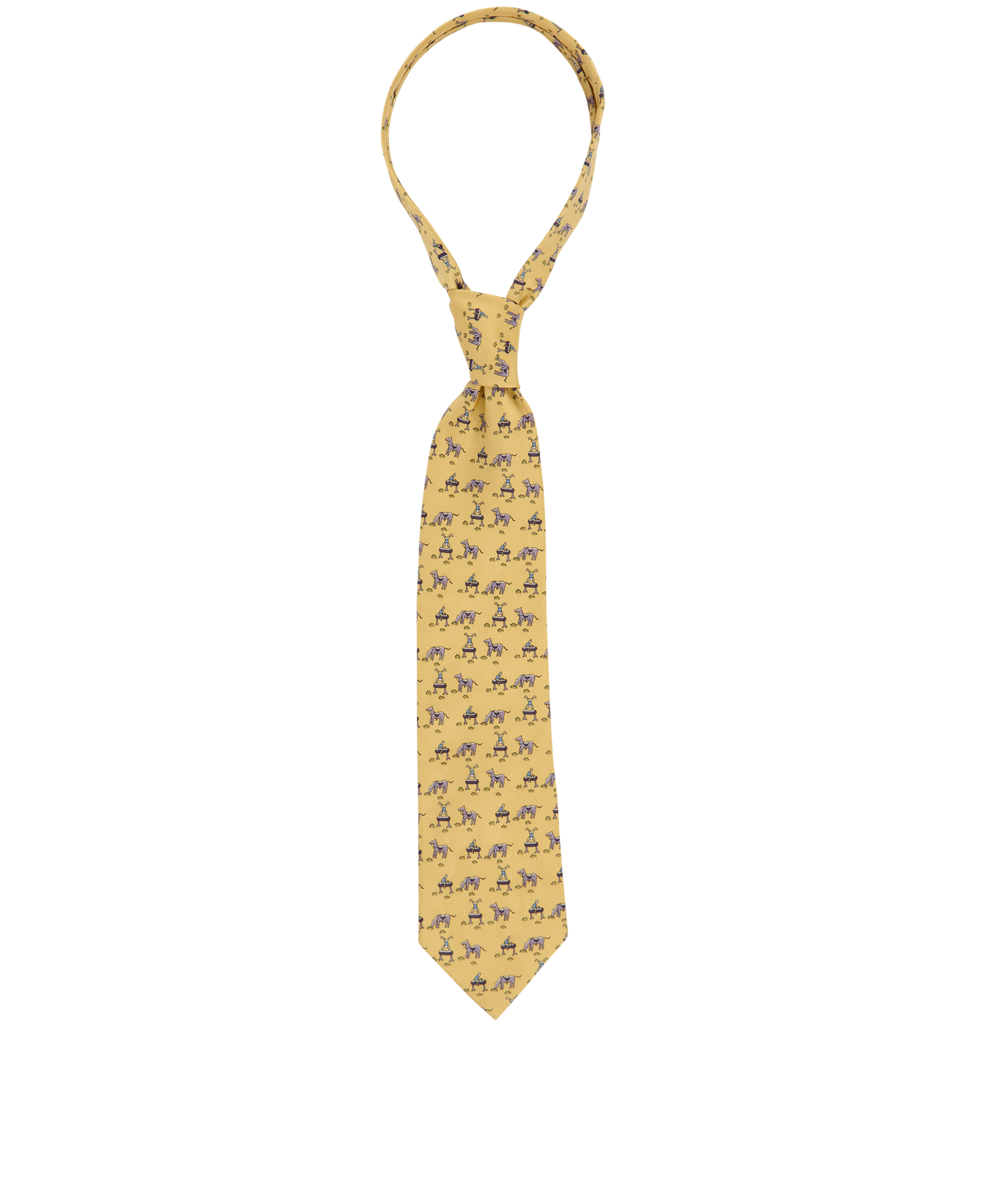 horse print tie