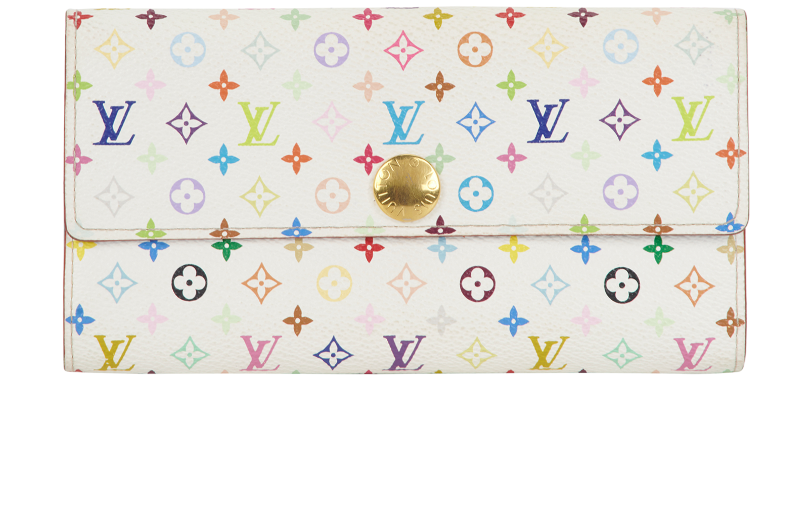 Pre-loved Louis Vuitton Multicolor Monogram Wallet - £350