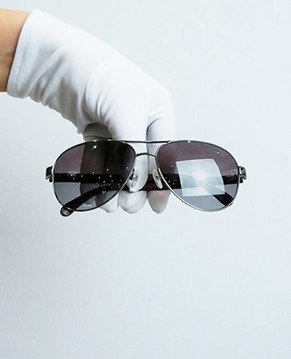 Chanel 4204-Q Aviator Sunglasses, front view