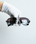Chanel 4204-Q Aviator Sunglasses, front view