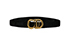 Christian Dior CD Fabric Belt, &pound;295, Accessories, Black, Front view