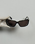 Chanel Diamante 5074-B Sunglasses, &pound;110, Accessories, Black, Front view