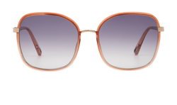 Chloe CH0031S Oversized Sunglasses, Acetate, Orange, MII, C, 3*