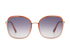 Chloe CH0031S Oversized Sunglasses, £140, Accessories, Orange, Front view