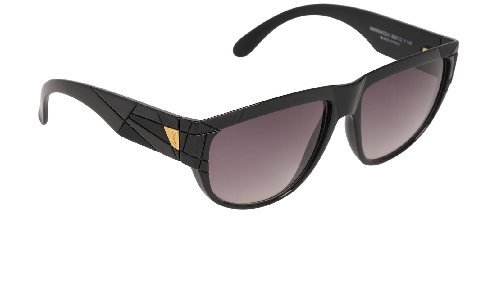 Saint Laurent Marrakech Sunglasses, &pound;120, Accessories, Black, Side view