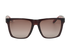 Gucci GG3535S Web Rectangle Sunglasses, &pound;140, Accessories, Brown/Green/Red, Front view