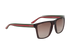 Gucci GG3535S Web Rectangle Sunglasses, &pound;140, Accessories, Brown/Green/Red, Side view