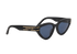 Christian Dior DiorSignature B2U Sunglasses, &pound;190, Accessories, Black, Side view