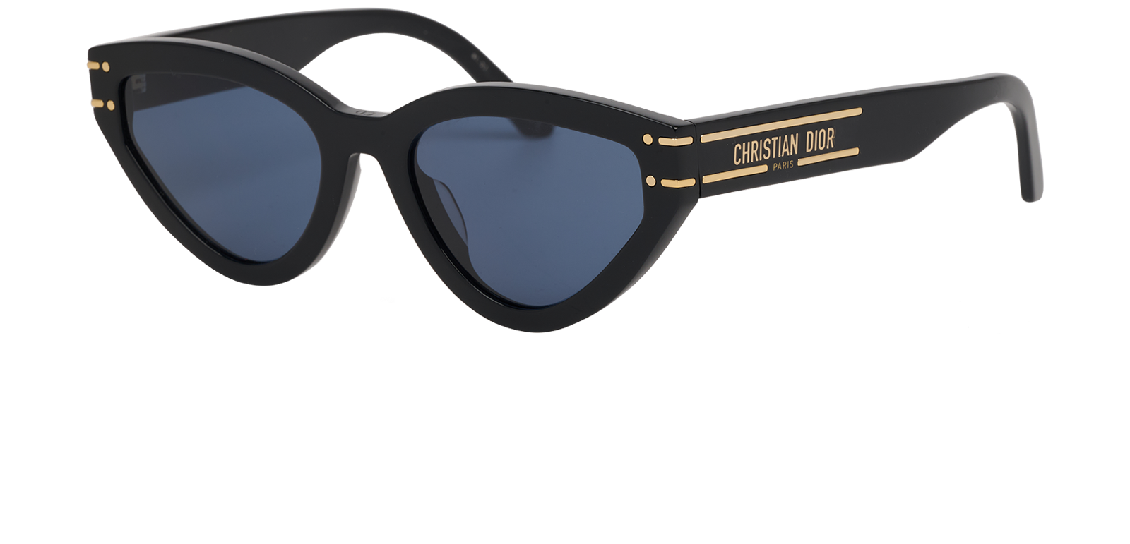 Christian Dior DiorSignature B2U Sunglasses, &pound;190, Accessories, Black, Bottom view