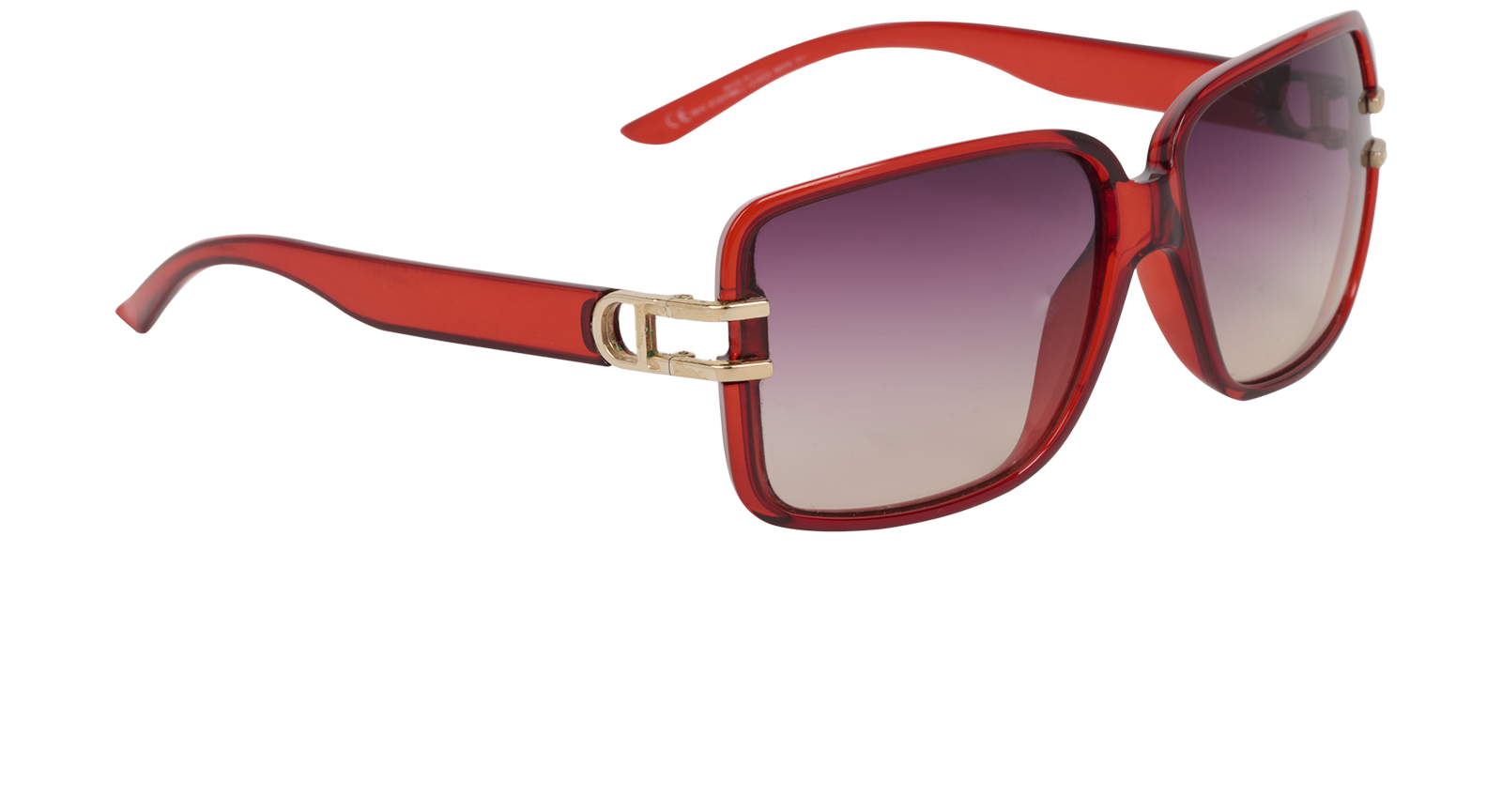Christian Dior Josephine2 Square Sunglasses, &pound;90, Accessories, Red, Side view