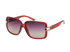Christian Dior Josephine2 Square Sunglasses, &pound;90, Accessories, Red, Bottom view
