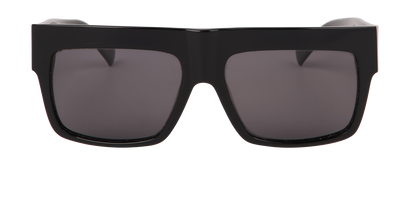Celine CL41756 Square Sunglasses, &pound;130, Accessories, Black, Front view