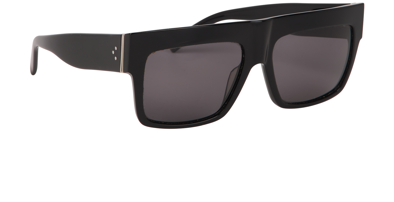 Celine CL41756 Square Sunglasses, &pound;130, Accessories, Black, Side view
