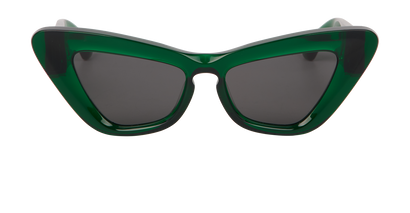 Burberry B4421-U Cat-Eye Sunglasses, &pound;90, Accessories, Green, Front view