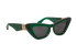 Burberry B4421-U Cat-Eye Sunglasses, &pound;90, Accessories, Green, Side view