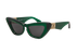 Burberry B4421-U Cat-Eye Sunglasses, &pound;90, Accessories, Green, Bottom view