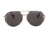 Loewe LW40023U Aviator Sunglasses, &pound;180, Accessories, Silver, Front view