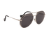Loewe LW40023U Aviator Sunglasses, &pound;180, Accessories, Silver, Side view