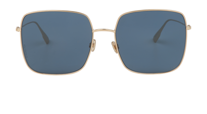 Christian Dior LKSA9 Square Sunglasses, &pound;220, Accessories, Gold, Front view